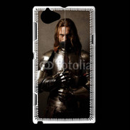 Coque Sony Xperia L Salut de chevalier