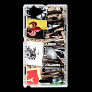 Coque Sony Xperia L Armure médiévale