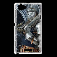Coque Sony Xperia L Chevalier en armure