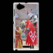 Coque Sony Xperia L Chevalier du Moyen Age 50