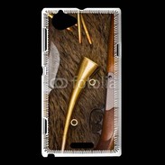 Coque Sony Xperia L Couteau de chasse