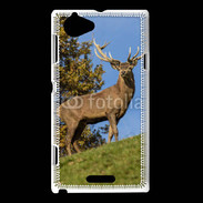Coque Sony Xperia L Cerf 3