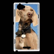 Coque Sony Xperia L Chien de chasse Braque