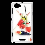 Coque Sony Xperia L Bouchon de pêche à la ligne