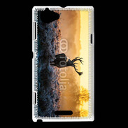 Coque Sony Xperia L Cerf dans la nature