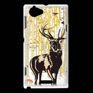 Coque Sony Xperia L Illustration de cerf 5