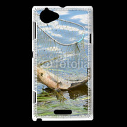 Coque Sony Xperia L Épuisette de pèche