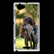 Coque Sony Xperia L Chien de chasse 110