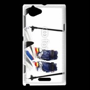 Coque Sony Xperia L Matériel de ski