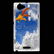 Coque Sony Xperia L Skieur free ride 2