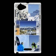 Coque Sony Xperia L Vacances d'hiver en Savoie