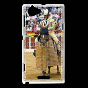 Coque Sony Xperia L Picador de corrida 