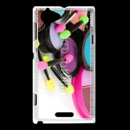 Coque Sony Xperia L Maquillage 3