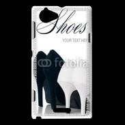 Coque Sony Xperia L Mode chaussure