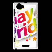 Coque Sony Xperia L Gay Pride