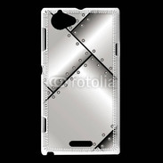 Coque Sony Xperia L Tôle métallique