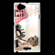 Coque Sony Xperia L Haute couture 