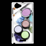 Coque Sony Xperia L Maquillage 5