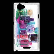 Coque Sony Xperia L Vernis à ongles 3