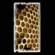 Coque Sony Xperia L Trous dorés