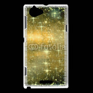 Coque Sony Xperia L Poussière d'étoiles
