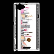 Coque Sony Xperia L Fond cosmétique 5