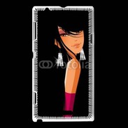 Coque Sony Xperia L brunette