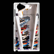 Coque Sony Xperia L Dressing chaussures 2