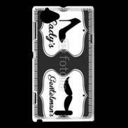 Coque Sony Xperia L Lady's gentleman's