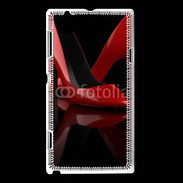 Coque Sony Xperia L Escarpins rouges 2