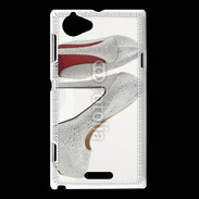 Coque Sony Xperia L Escarpins semelles rouges 6