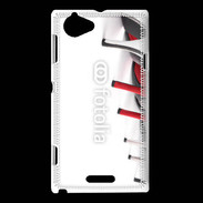 Coque Sony Xperia L File indienne d'escarpins 2
