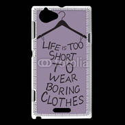 Coque Sony Xperia L Stylisme 2