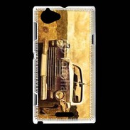 Coque Sony Xperia L Voiture vintage