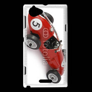 Coque Sony Xperia L Vieille voiture de course