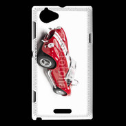 Coque Sony Xperia L Voiture de sport cabriolet rétro