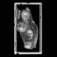 Coque Sony Xperia L Voiture filaire 3D Sport allemande