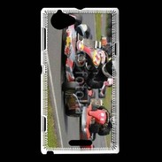Coque Sony Xperia L Karting piste 1