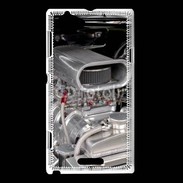 Coque Sony Xperia L moteur dragster