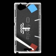 Coque Sony Xperia L Jauge essence