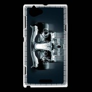 Coque Sony Xperia L Formule 1 en dégradé