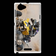 Coque Sony Xperia L Dérapage en quad