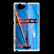Coque Sony Xperia L Golden Gate