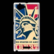 Coque Sony Xperia L Timbre USA