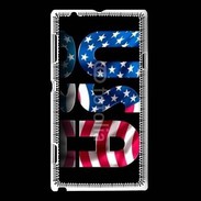 Coque Sony Xperia L Logo USA 5