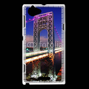 Coque Sony Xperia L Pont Georges Washington