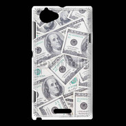 Coque Sony Xperia L Fond dollars
