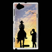 Coque Sony Xperia L Passion du far west