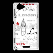 Coque Sony Xperia L Les plus belles villes du monde