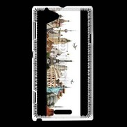 Coque Sony Xperia L Tour du monde 6